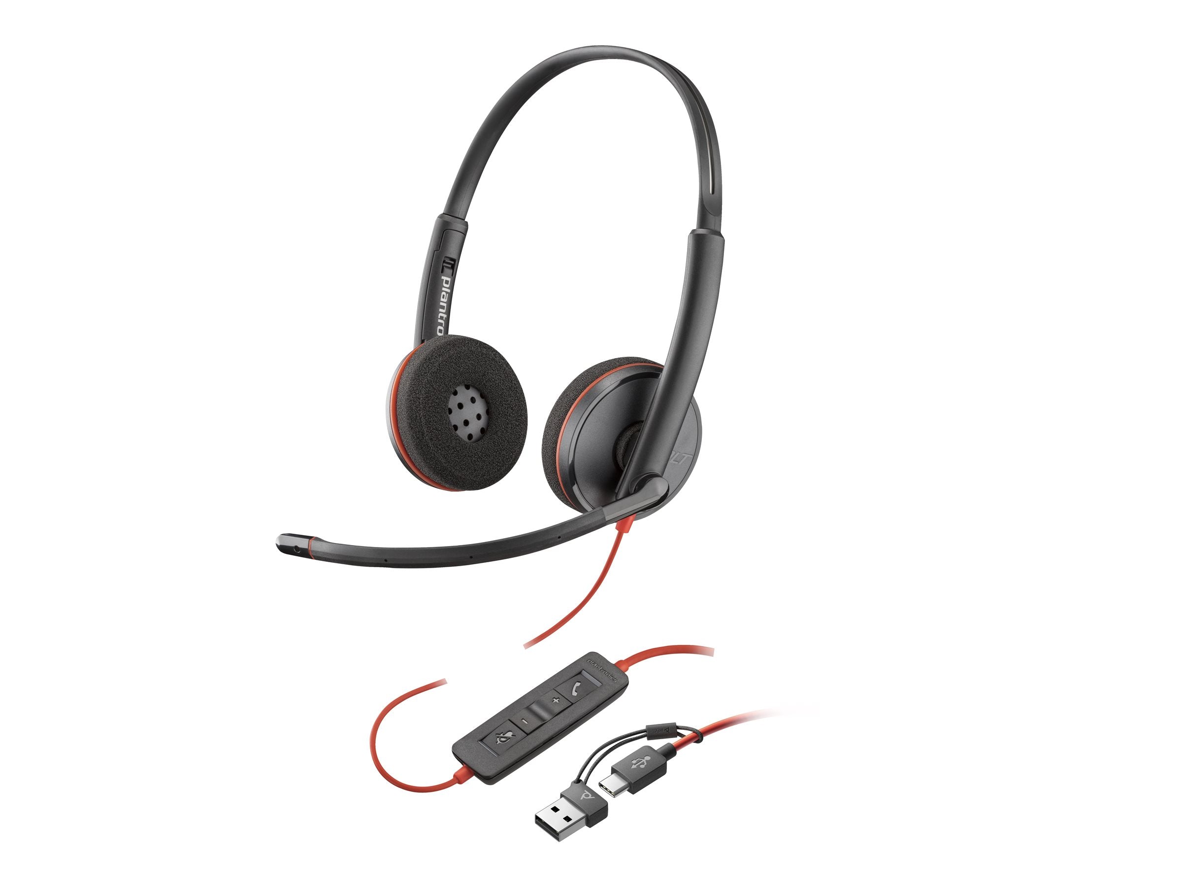 Poly BW 3220 USB-C HS+USB-C/A Bulk