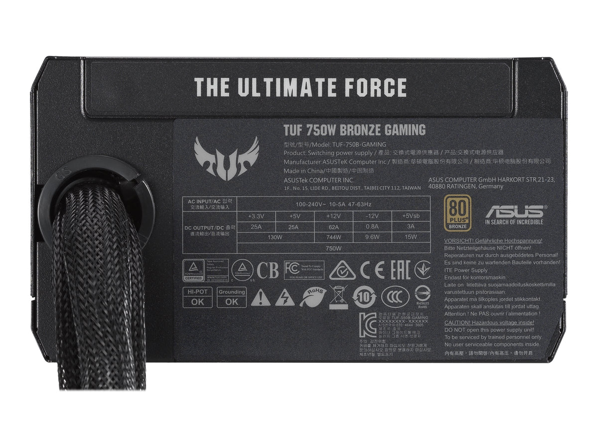 ASUS TUF-GAMING-750B 750W Bronze PSU