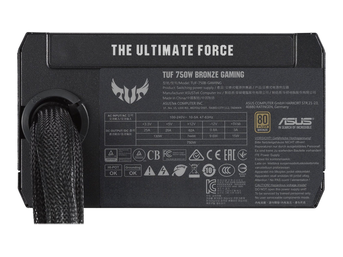 ASUS TUF-GAMING-750B 750W Bronze PSU