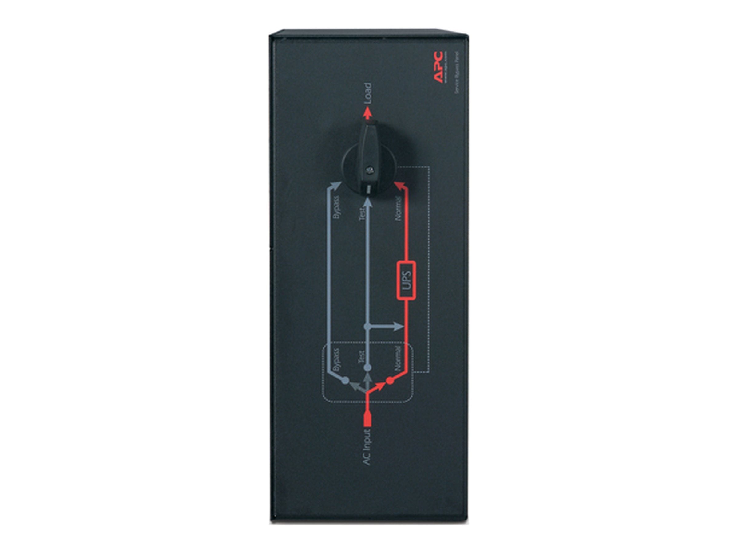 APC Service Bypass Panel Bypass switch rack-mountable AC 200/240V output connectors 3 4U 19 Black
