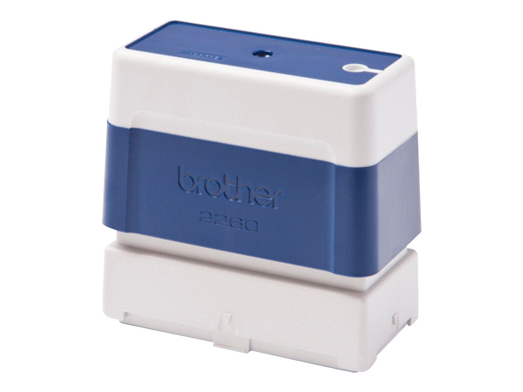 BROTHER stamp blue