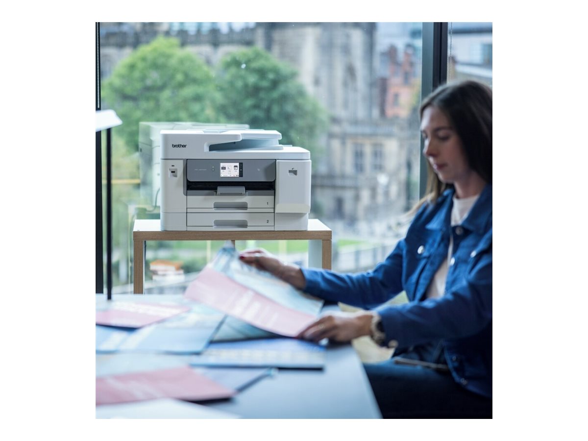 BROTHER MFC-J6975DW Multifonction jet dencre couleur A3 recto-verso intégral 2 bacs papiers de 250 f réseau Wi-Fi 31ipm