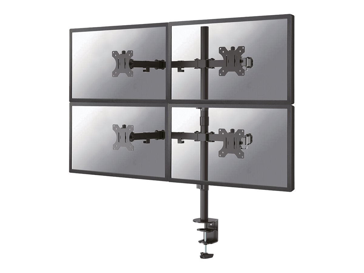 NEOMOUNTS FPMA-D550D4BLACK Support décran à fixer 13-32p