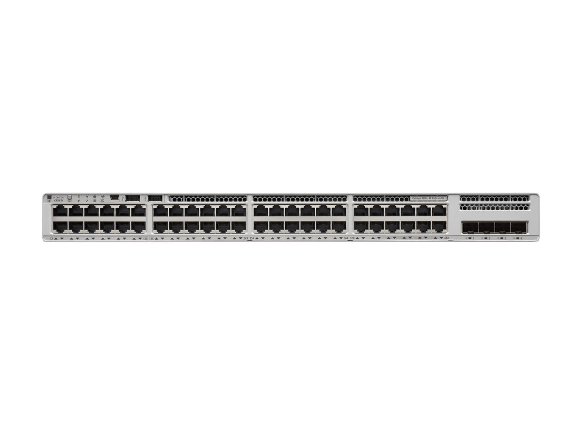 CISCO Catalyst 9200L 48-port PoE+ 4x1G uplink Switch Network Essentials