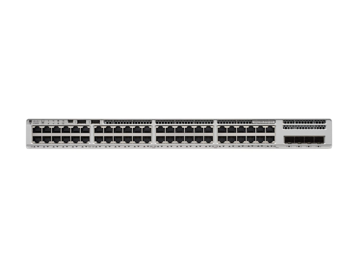 CISCO Catalyst 9200L 48-port PoE+ 4x1G uplink Switch Network Essentials