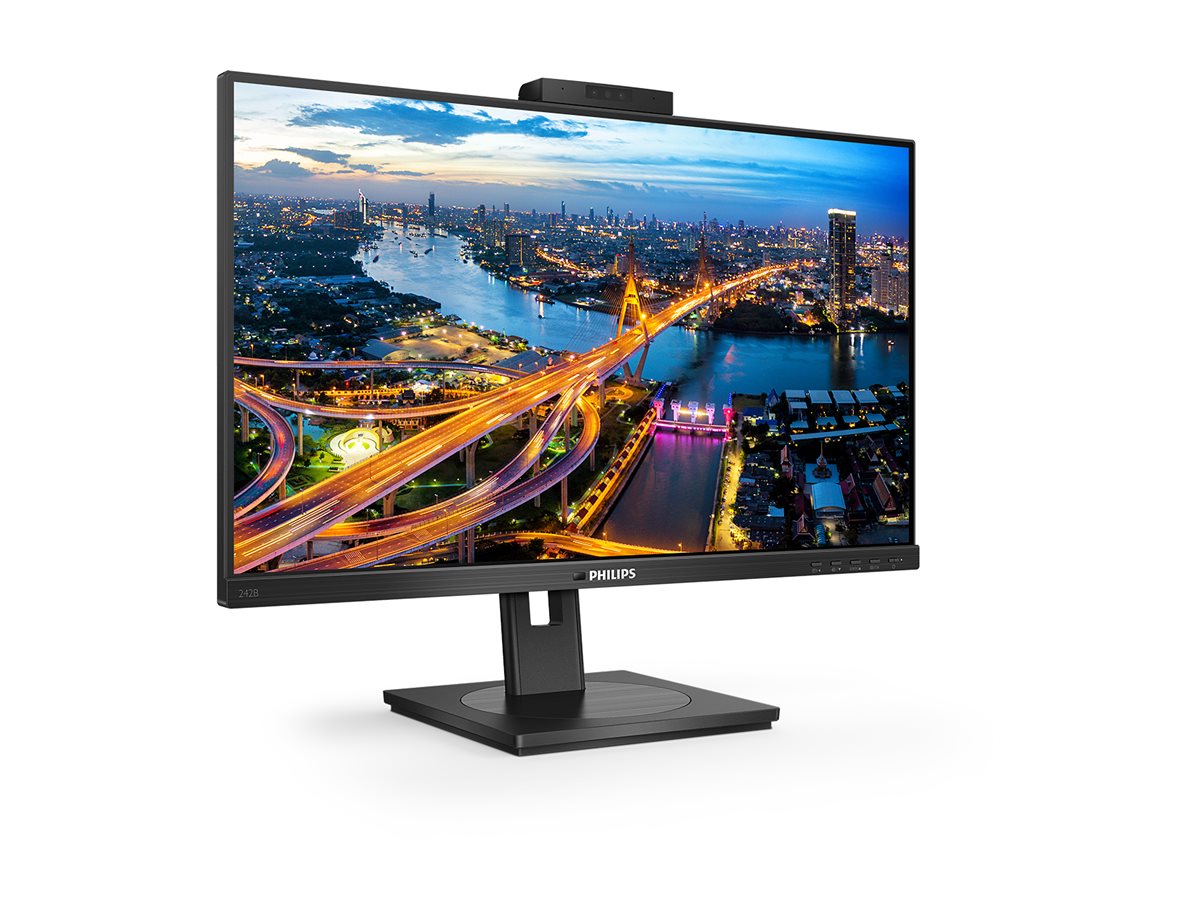 PHILIPS 242B1H/00 23.8p 1920x1080 IPS Flat H/A 150 MM Pivot 3 SIDE FRAMELESS TUV Eye certifierad USB HUB SPEAKERS