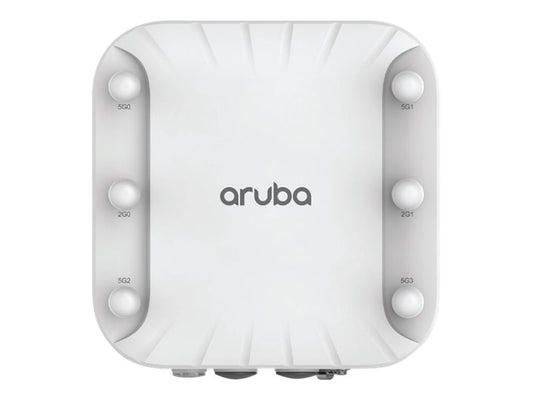 HPE Aruba AP-518 (RW) 802.11ax 2x2:2/4x4:4 Dual Radio 6xRPSMA Connectorized Indoor Hardened AP