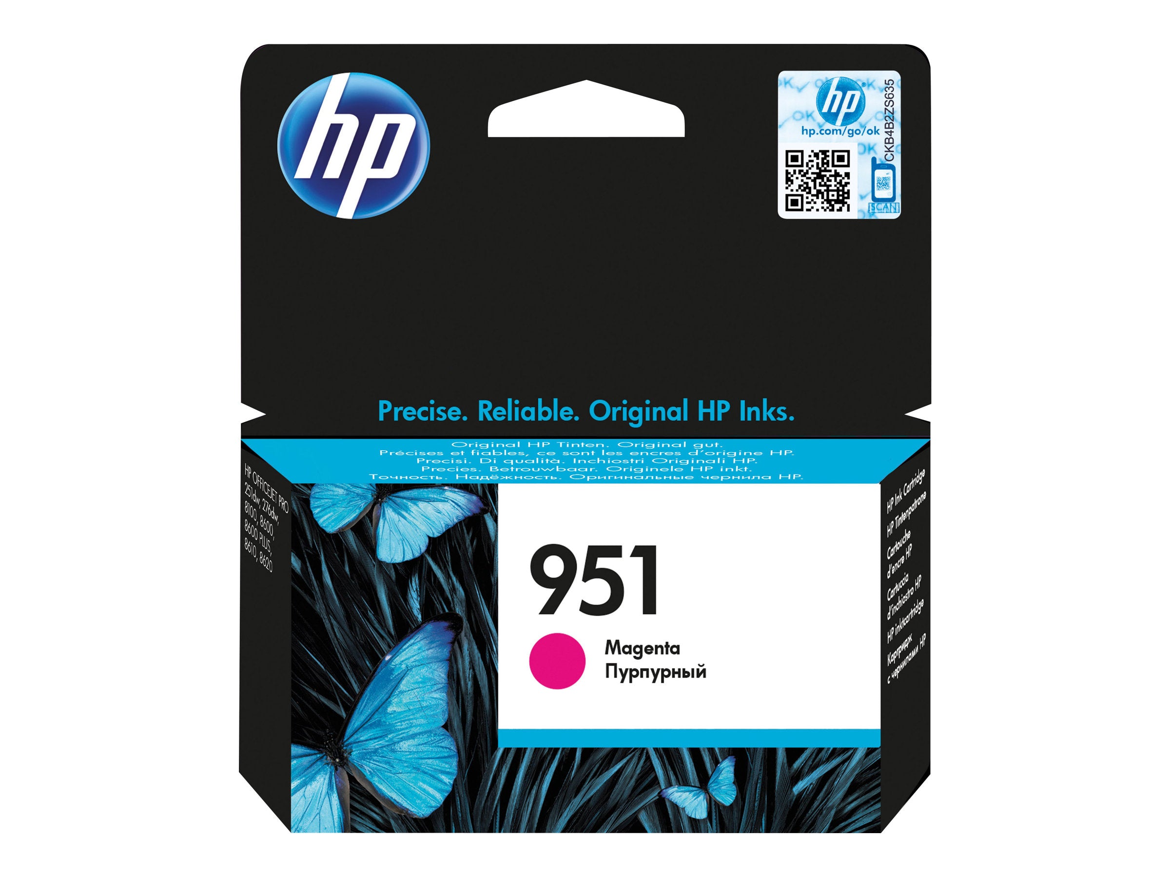 HP 951 Magenta Officejet Ink Cartri dge