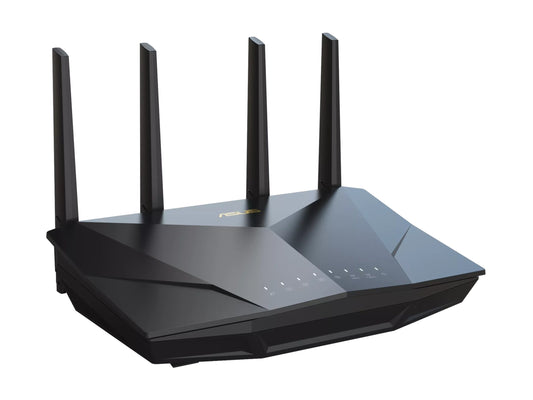 ASUS RT-AX5400 Wifi 6 AX5400 Dual-band router Aimesh OFDMA increase throughput game RangeBoost