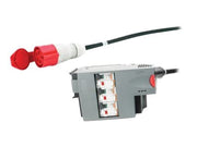 APC IT Power Distribution Module Automatic circuit breaker plug-in module AC 400V 3-phase output connectors 1