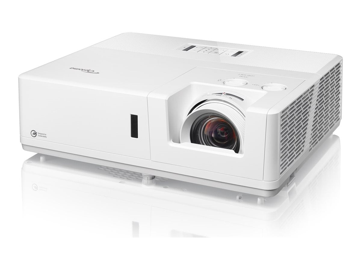 OPTOMA ZK708T - Projecteur DLP - laser - 3D - 7000 lumens - 3840 x 2160 - 16:9 - 4K - LAN - blanc