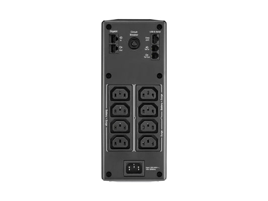 APC Back UPS Pro BR 1300VA 8 Outlets AVR LCD Interface