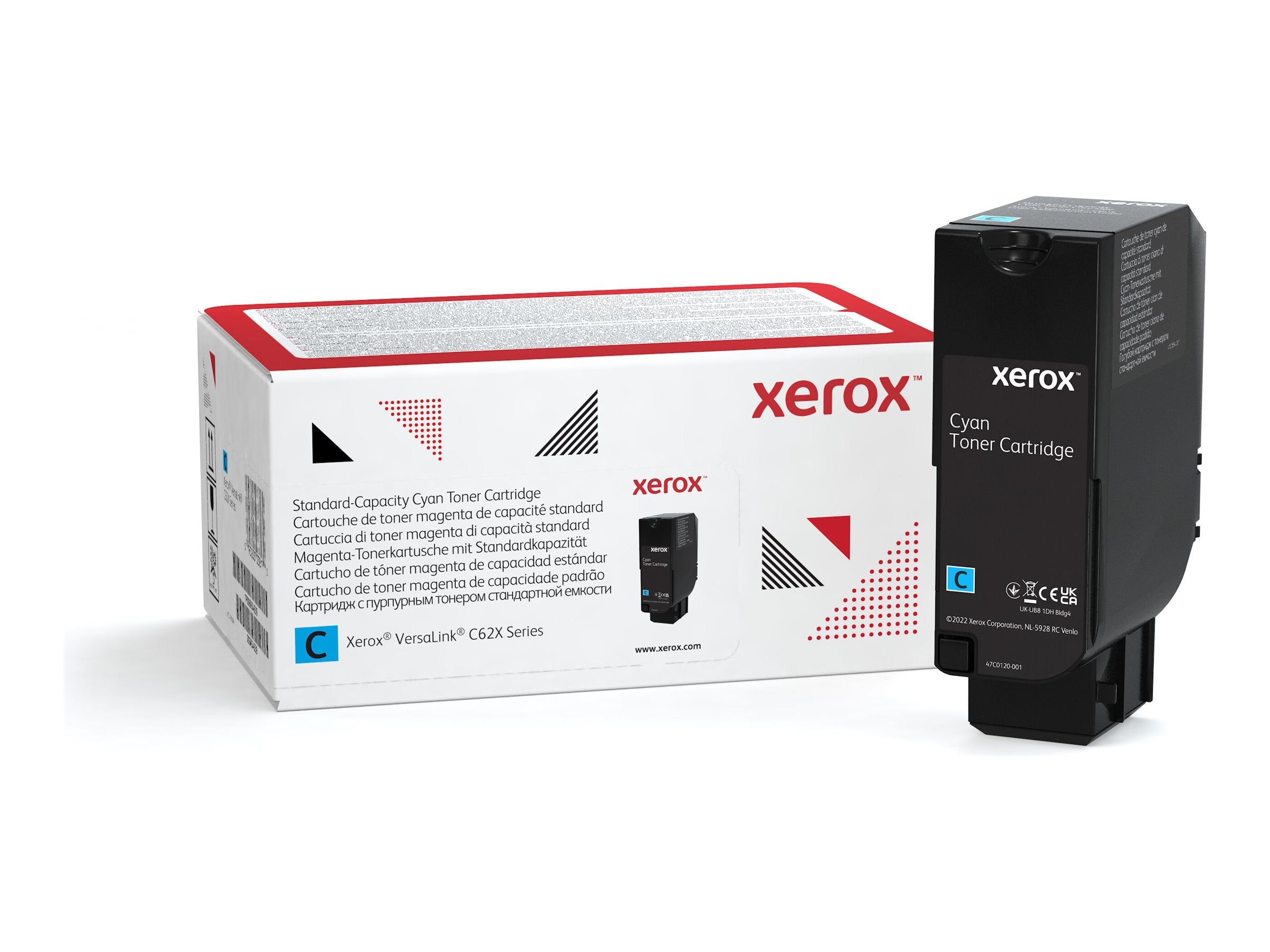 XEROX VersaLink C625 Cyan Standard Capacity Toner Cartridge 6.000 Pages