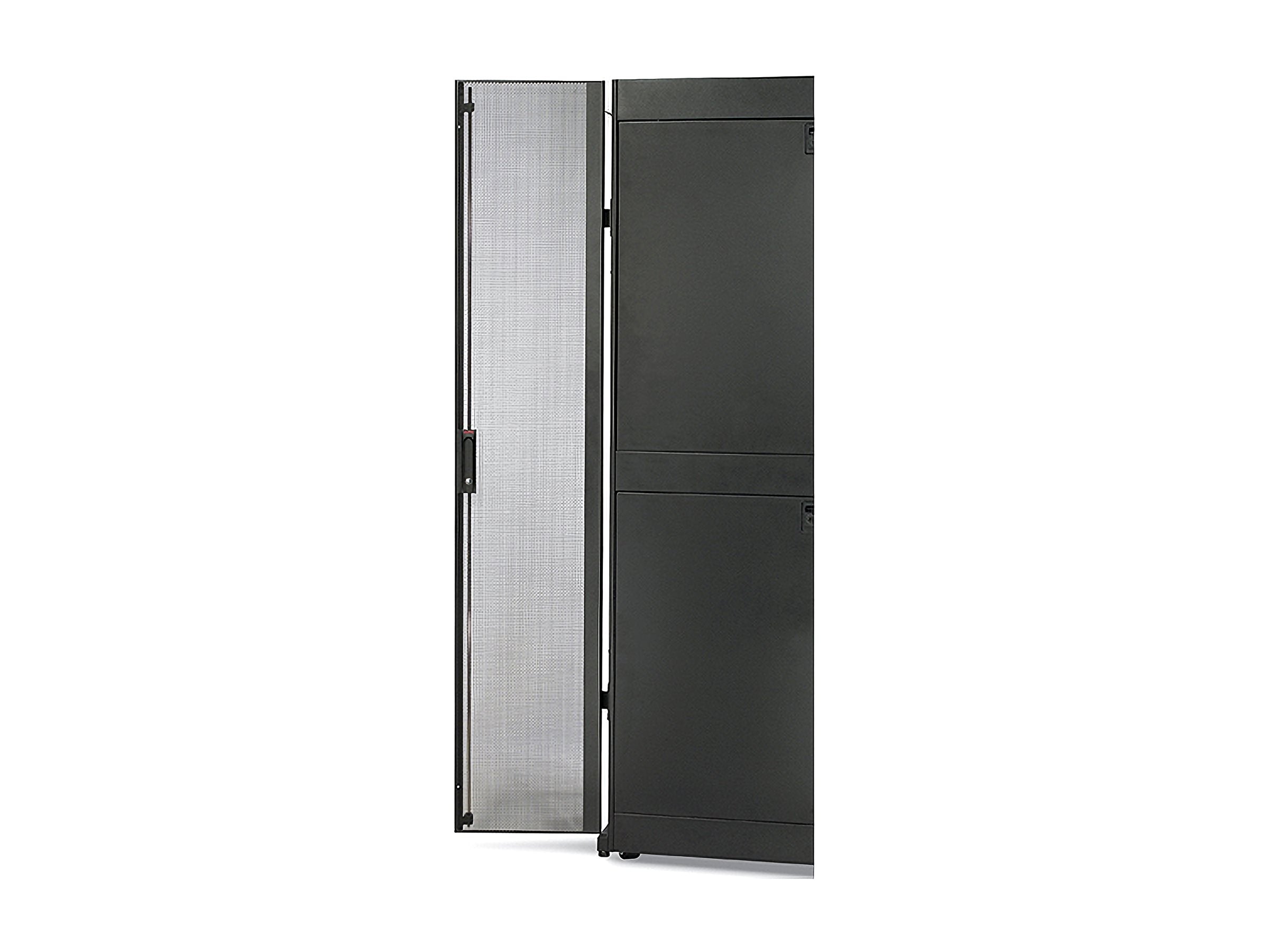 APC NetShelter SX 42U 600mm Wide Perforated Split Doors SE White