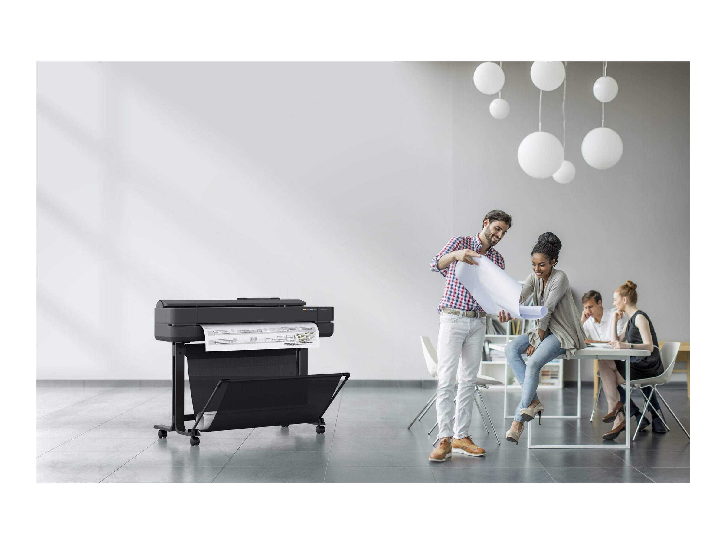 HP DesignJet T650 24p LFP 2025 Colour Ink-Jet Roll A1 61.0cmx91.4 m 2400x1200dpi 0.43 min/page USB LAN Wi-Fi Cutter