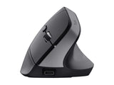 TRUST Souris egonomique BAYO+ sans fil - Noire