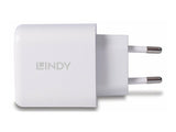 LINDY 30W USB Type A & C Charger
