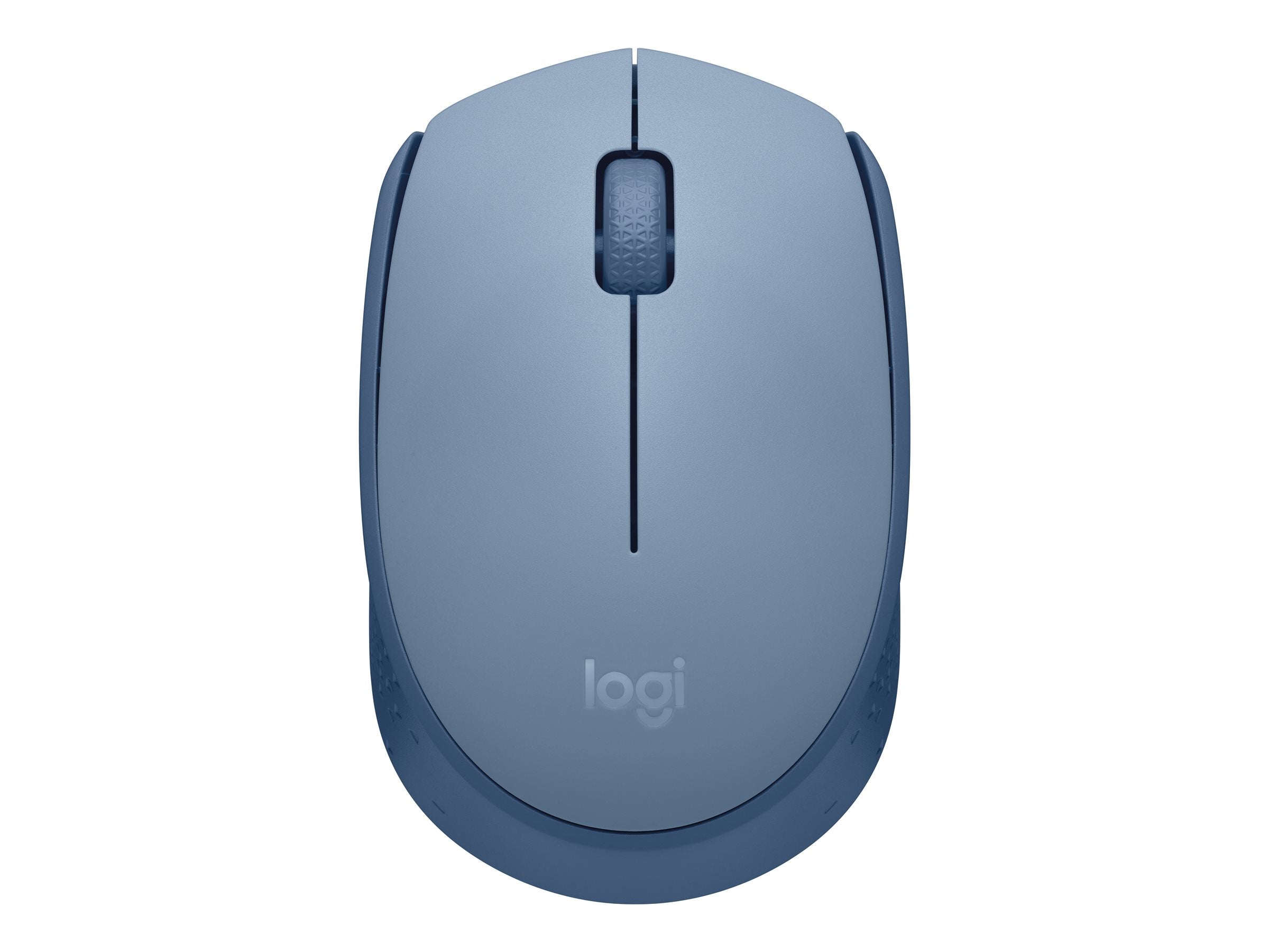 LOGITECH M171 Mouse right and left-handed optical 3 buttons wireless 2.4 GHz USB wireless receiver blue/grey