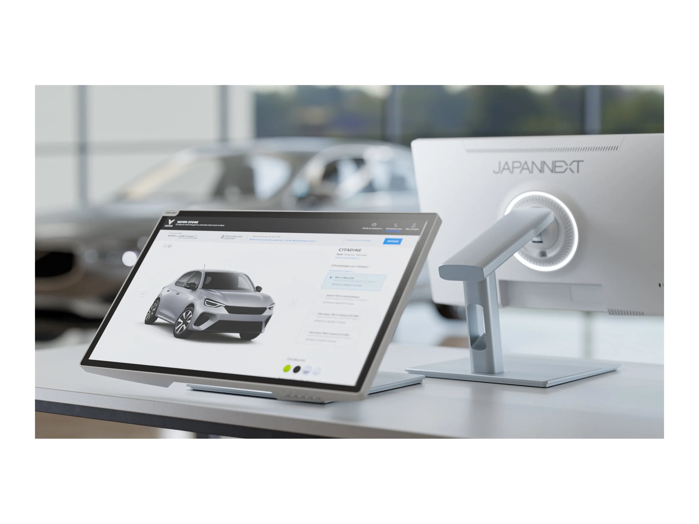 JAPANNEXT JNIPS2152FHDRC65WFLDT Ecran LED 21,5 FHD (1920x1080) 75Hz  IPS  250 c