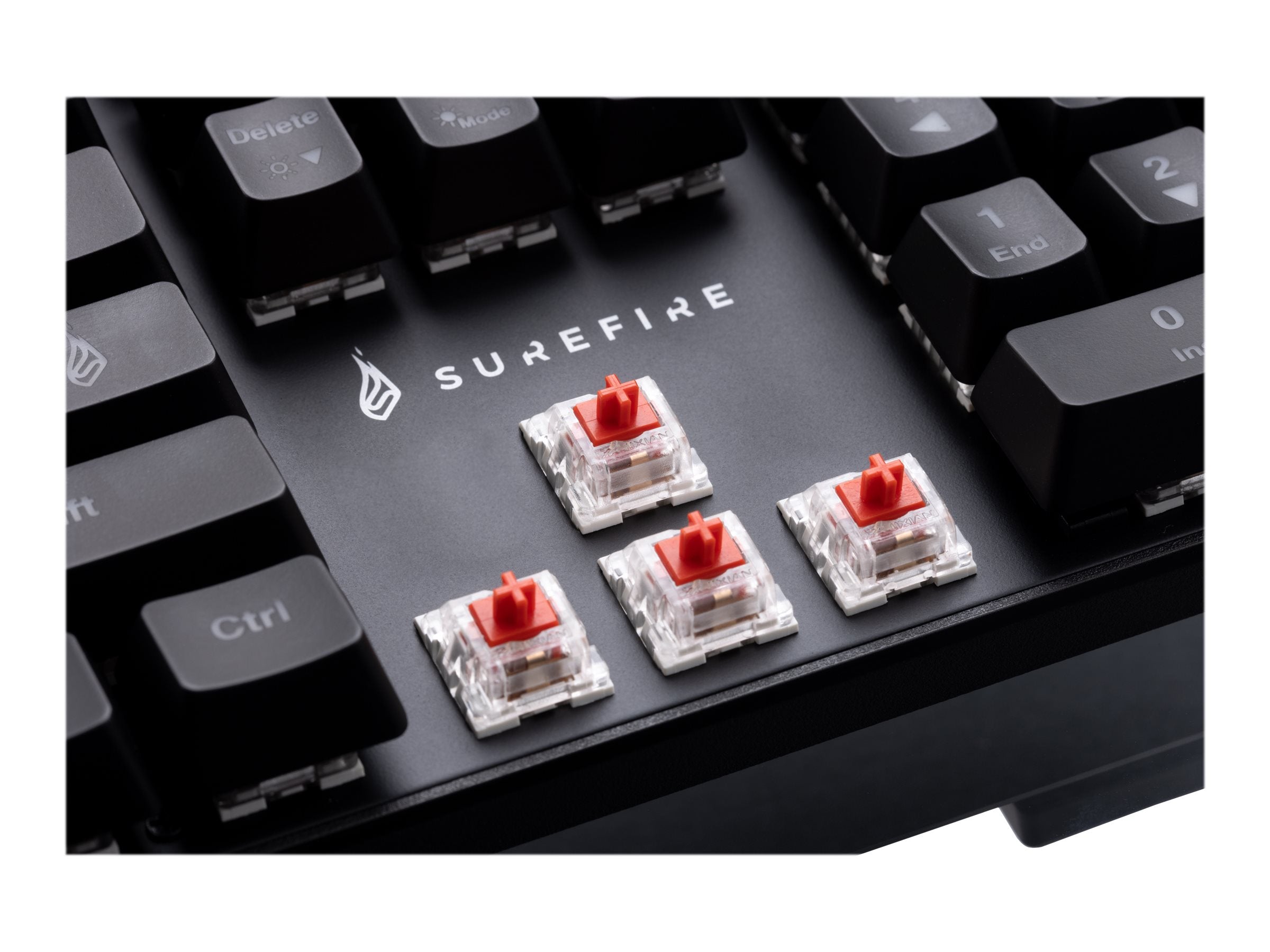 VERBATIM SUREFIRE KINGPIN M2 MECHANICAL MULTIMEDIA RGB GAMING KEYBOARD AZERTY FRENCH WCF (P)