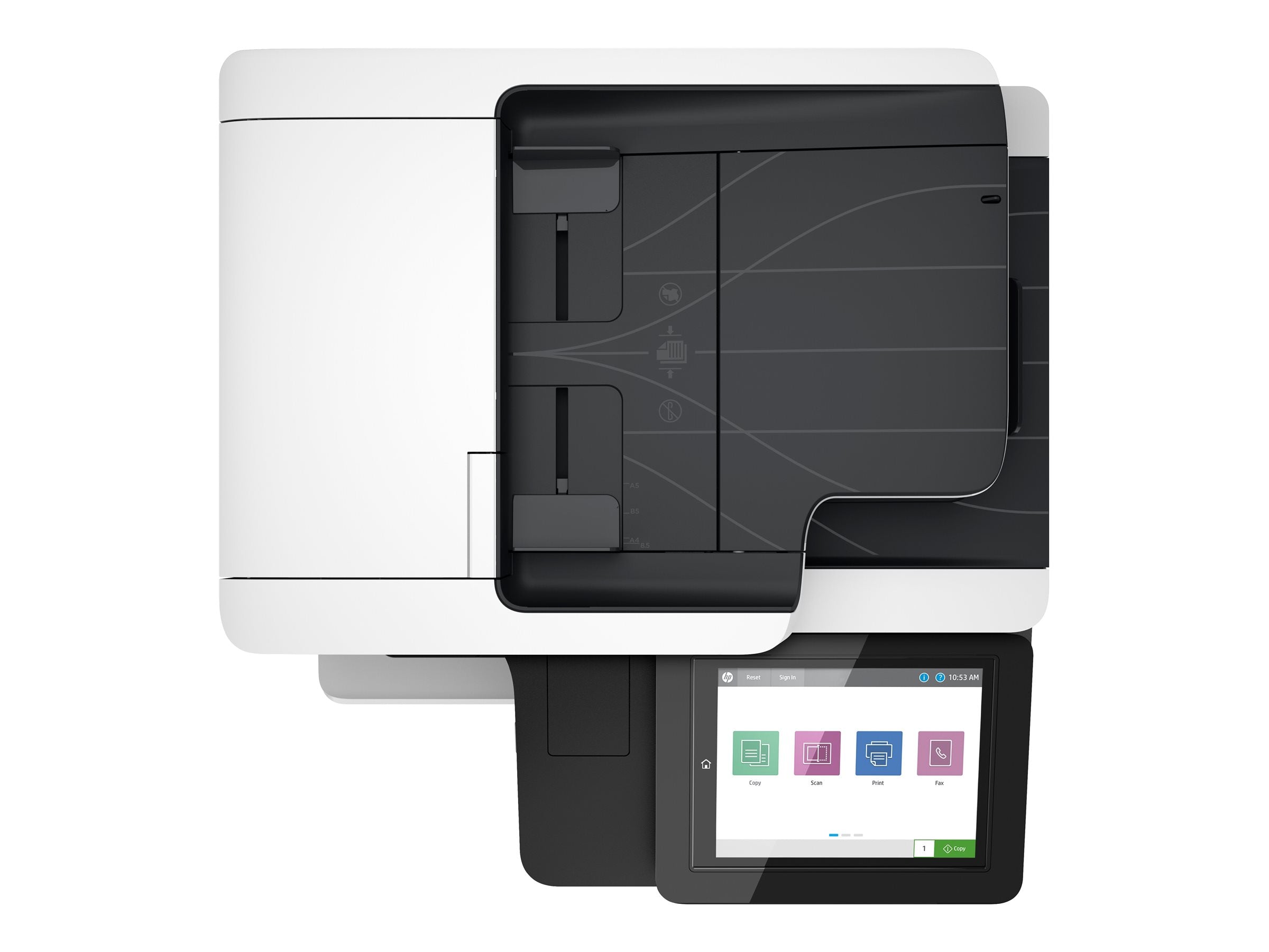 HP LaserJet Enterprise MFP M528f MFP Mono laser A4 43ppm Copy 43ppm Print 650sheets USB LAN