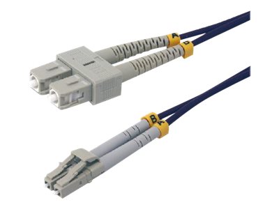 MCL Jarretière optique OM4 duplex 50/125 multimode OD 2 - SC / LC 1m