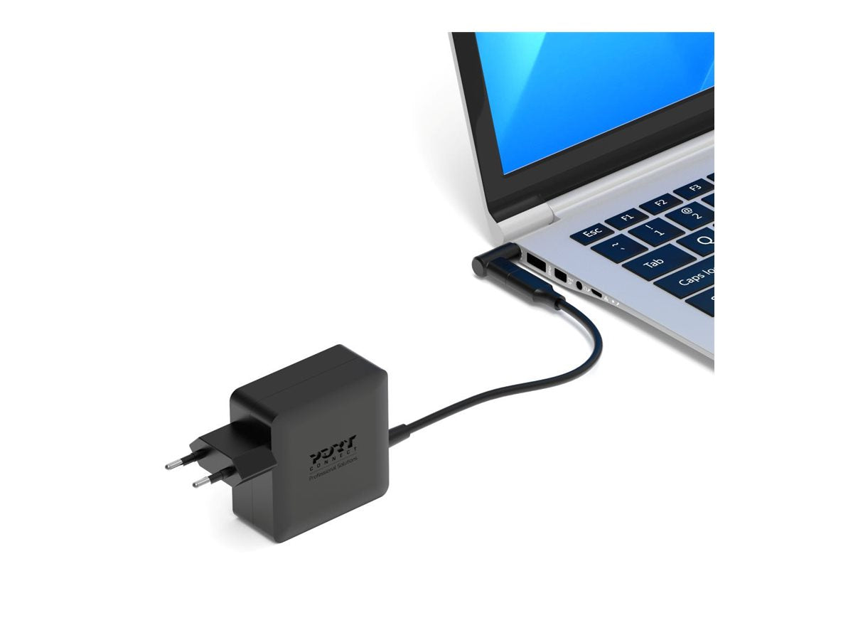 PORT DESIGNS Power Supply GaN 65W - PLUG IN - UNIVERSAL - EU