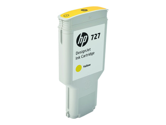 HP 727 original 300-ml Ink cartridge F9J78A Yellow