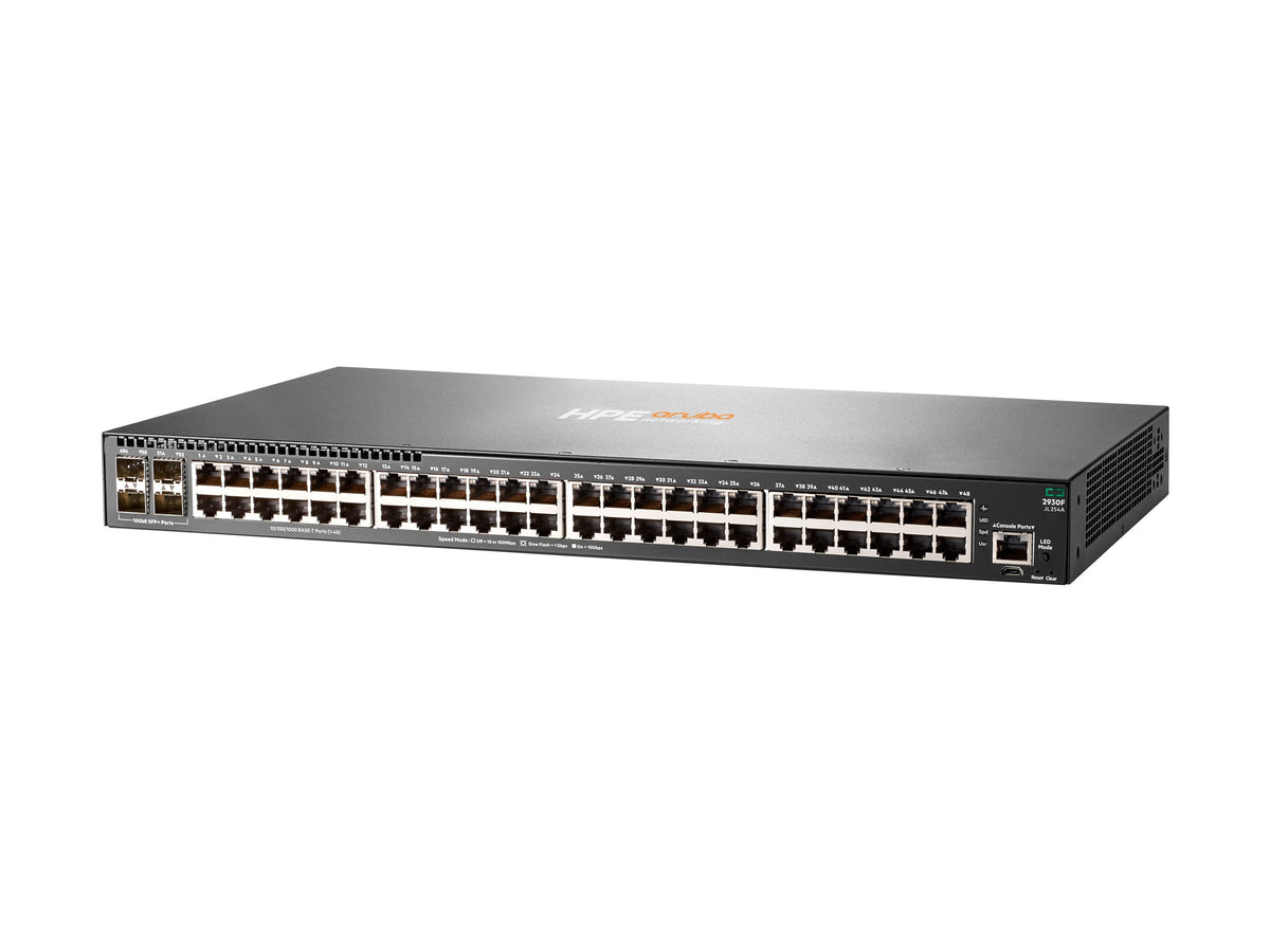 HPE Aruba 2930F 48G 4SFP+ Swch EU en