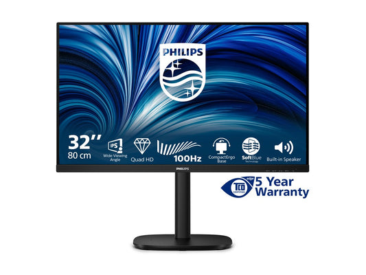 PHILIPS 32B2N3500/00 31.5p QHD 16:9 IPS 100Hz HAS 180mm HDMI 2x 2.0 DP 1.2