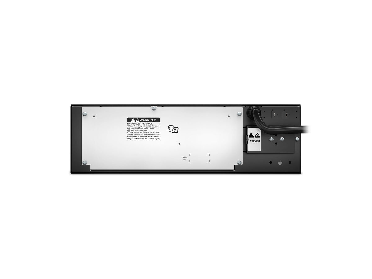 APC Smart-UPS SRT 192V 5kVA and 6kVA RM Battery Pack Battery enclosure rack-mountable 2 x battery lead acid 3U Black