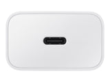 SAMSUNG 15W Adapter UCB-C port without cable White
