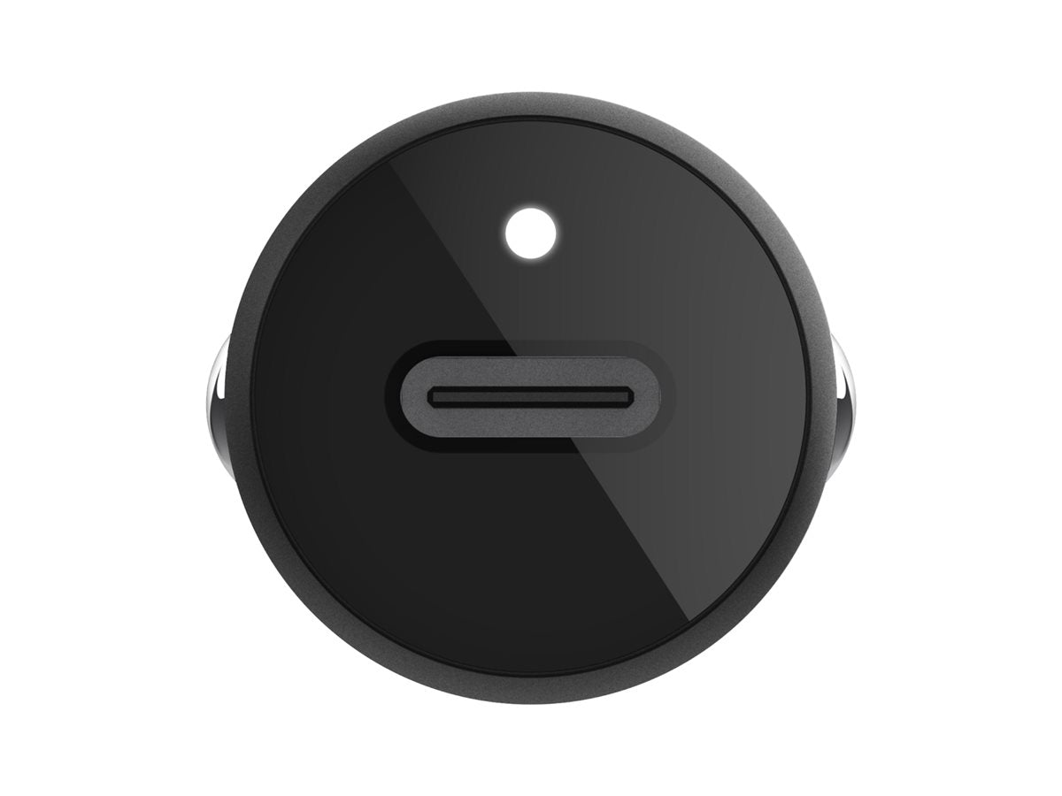 BELKIN BOOST CHARGE 20w USB-C PD Single Car Charger Black