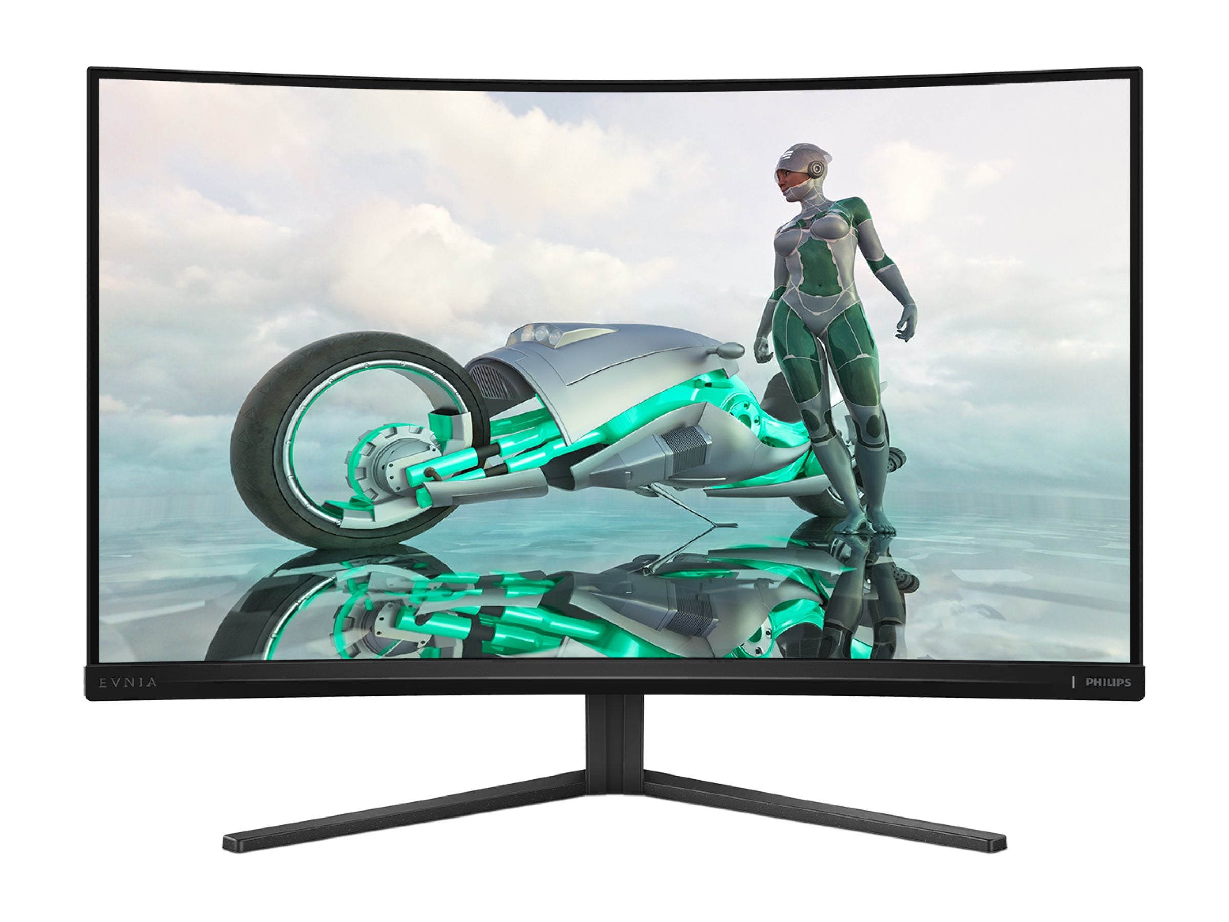 PHILIPS Evnia 3000 32M2C3500L - Ecran Gaming incruvé - 32p - 2560 x 1440 QHD 180 Hz - VA - 300 cd/m² -3500:1 - HDR10 - 2xHDMI DP -