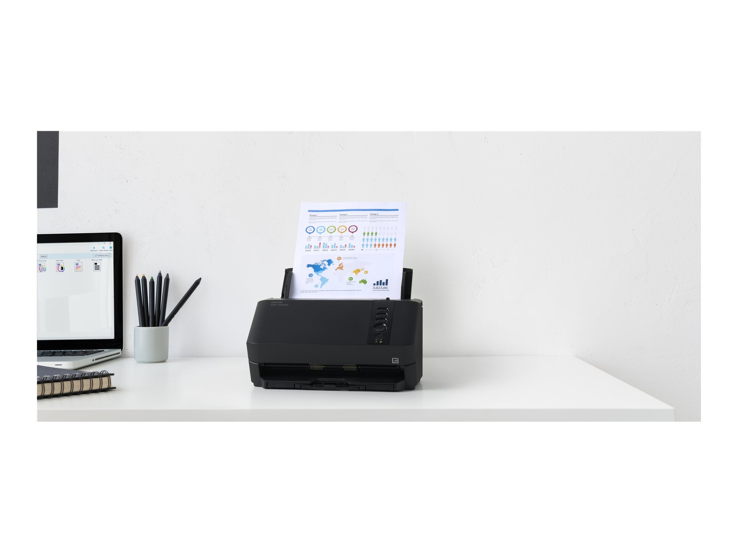 RICOH SP-2240N 40 ppm/80 ipm A4 Duplex A
