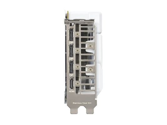 ASUS Dual GeForce RTX 5060 Ti 8Go GDDR7 White Edition PCIe 5.0 DLSS 4 HDMI 2.1b DisplayPort 2.1b