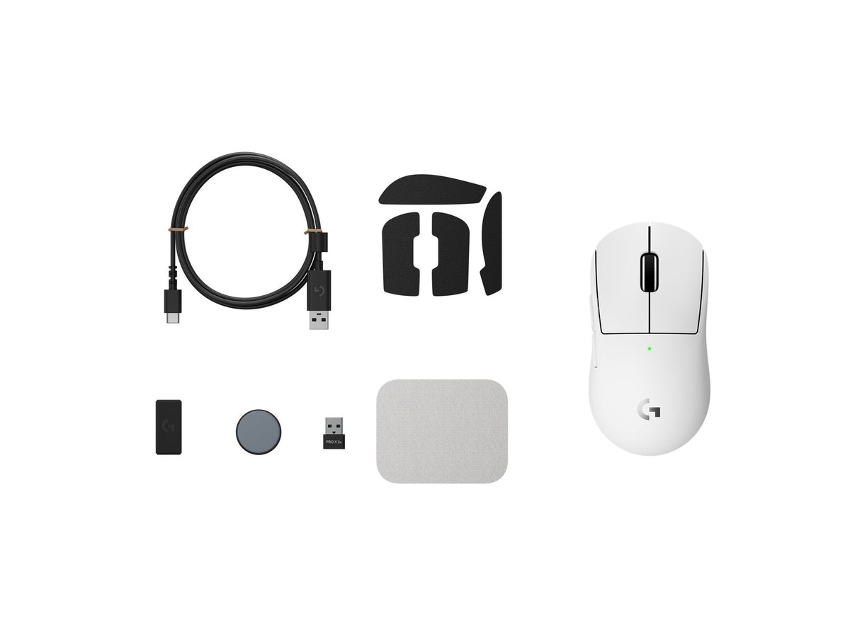 LOGITECH PRO X SUPERLIGHT 2c compact wireless gaming mouse - WHITE