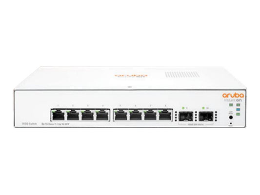 HPE Networking Instant On 1930 8G 2SFP Switch Commutateur C3 Géré 8 x 10/100/1000 + 2 x Gigabit SFP de bureau