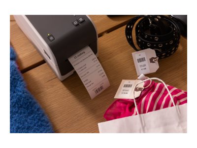 BROTHER 2p label printer USB connection 203dpi Ethernet battery possible