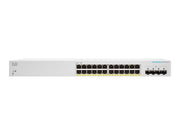 CISCO Business Switching CBS220 Smart 24-port Gigabit PoE 195W 4x1G SFP uplink