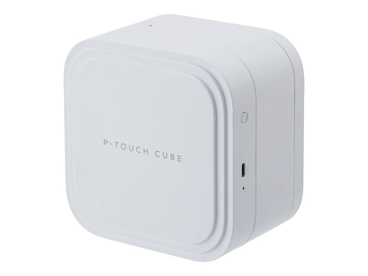 BROTHER P-Touch Cube Pro PT-P910BT Label printer Up to 36mm 360dpi 20mm/sec USB 2.0 Bluetooth 5.0 Cutter white