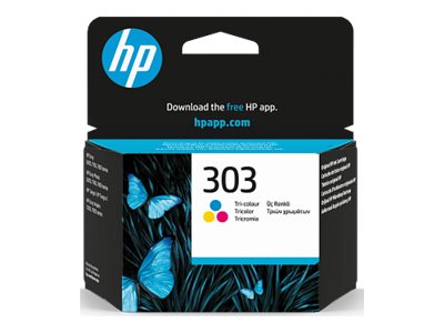 HP 303 Tri-color Original Ink Cartridge