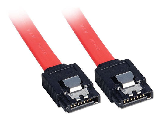 LINDY Internal SATA Latch Cable 0.5m 2x7 pin SATA plug