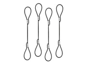 LINDY Cable Adapter Tethers - Pack of 4