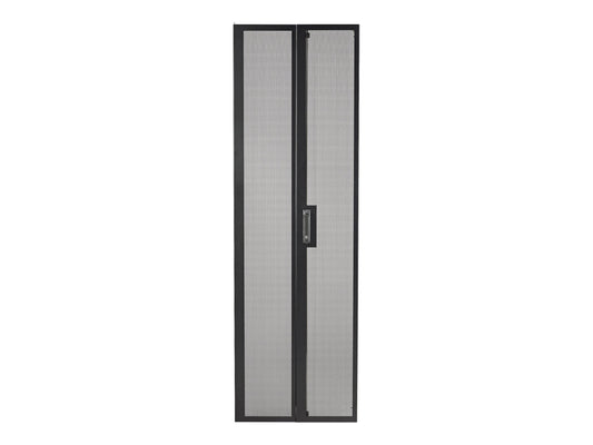 APC NetShelter SV 48U 600mm Wide Perforated Split Rear Doors Black