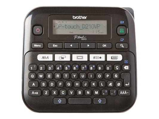BROTHER Etiqueteuse bureautique PT-D210VP clavier AZERTY