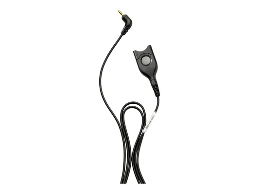 EPOS CCEL 190-2 DECT/GSM cable. EasyDisconnect with 100cm cable to 2.5mm - 3 pole jack plug without microphone dampin