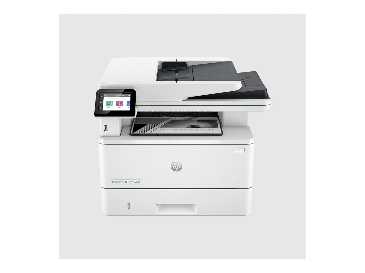 HP LaserJet Pro MFP 4102fdw Mono laser 38ppm Copy 40ppm Print 350sheets LAN Wi-Fi USB Bluetooth USB imprimante A4 laser mono WIFI