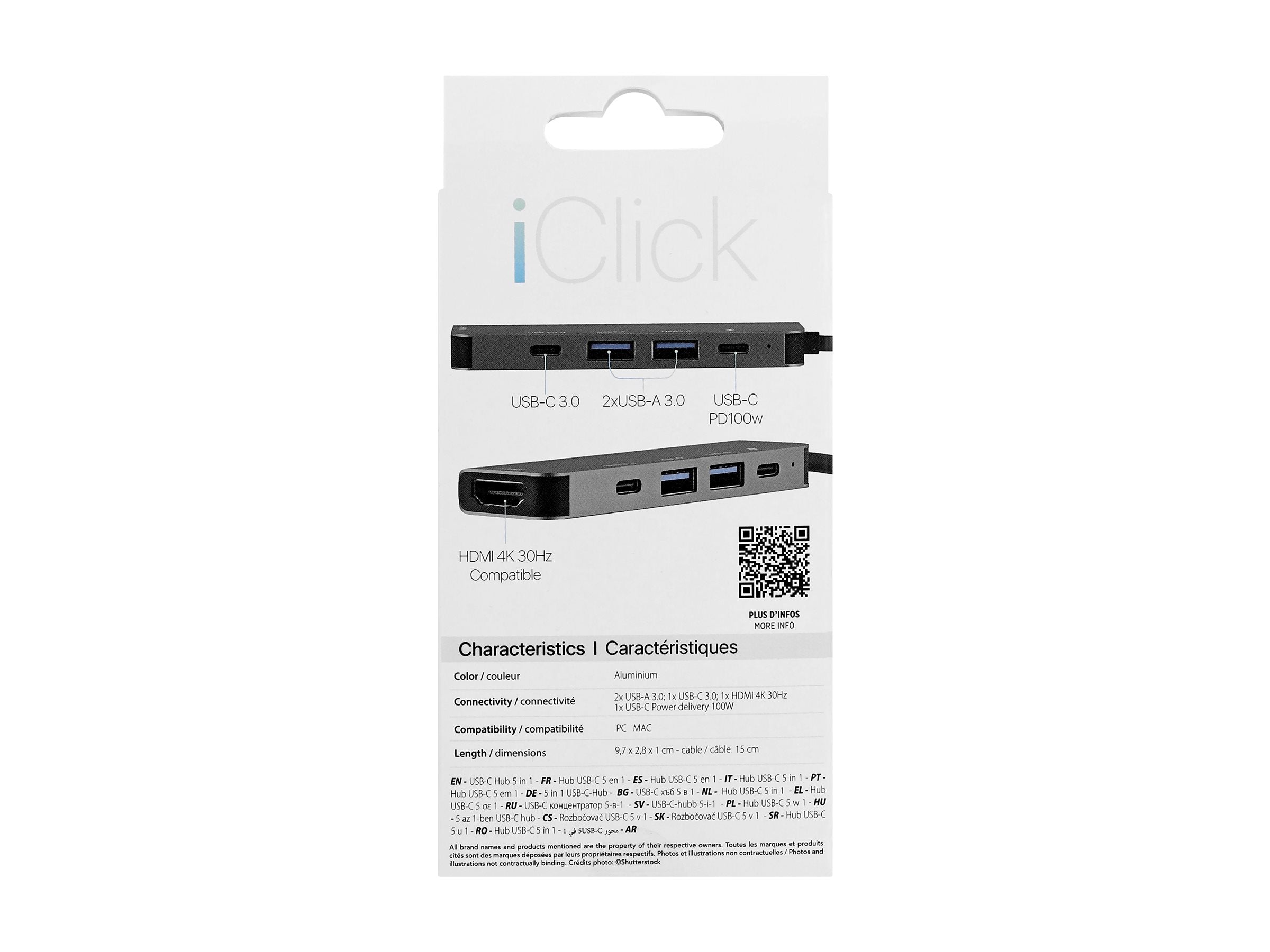 TNB iClick 5in1 USB-C Hub