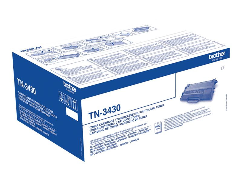 BROTHER TN3430 Cartouche d encre Noir